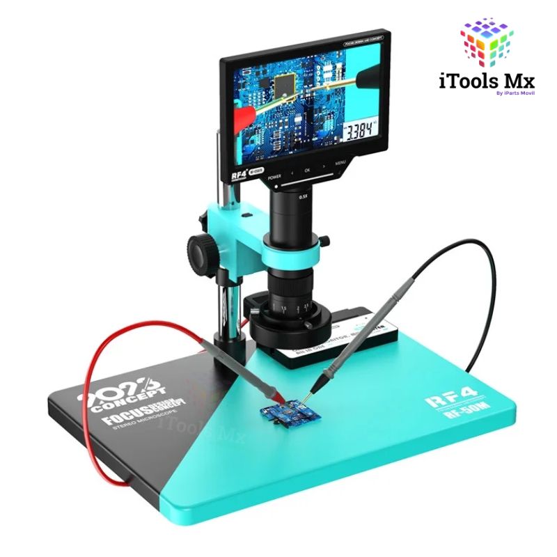 MICROSCOPIO DIGITAL CON MULTIMETRO RF4 RF-50M