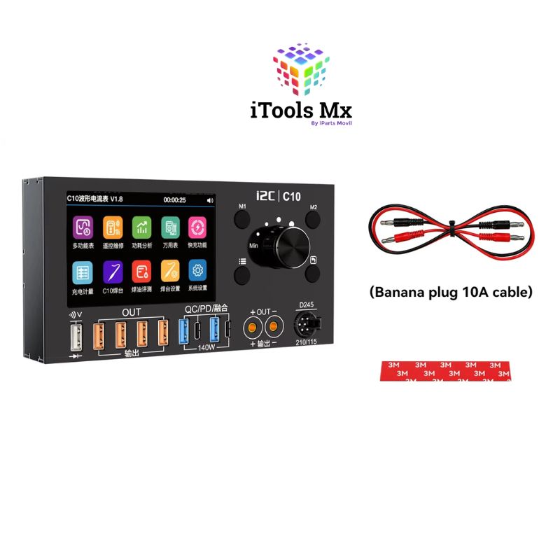 AMPERIMETRO DIGITAL i2C C10