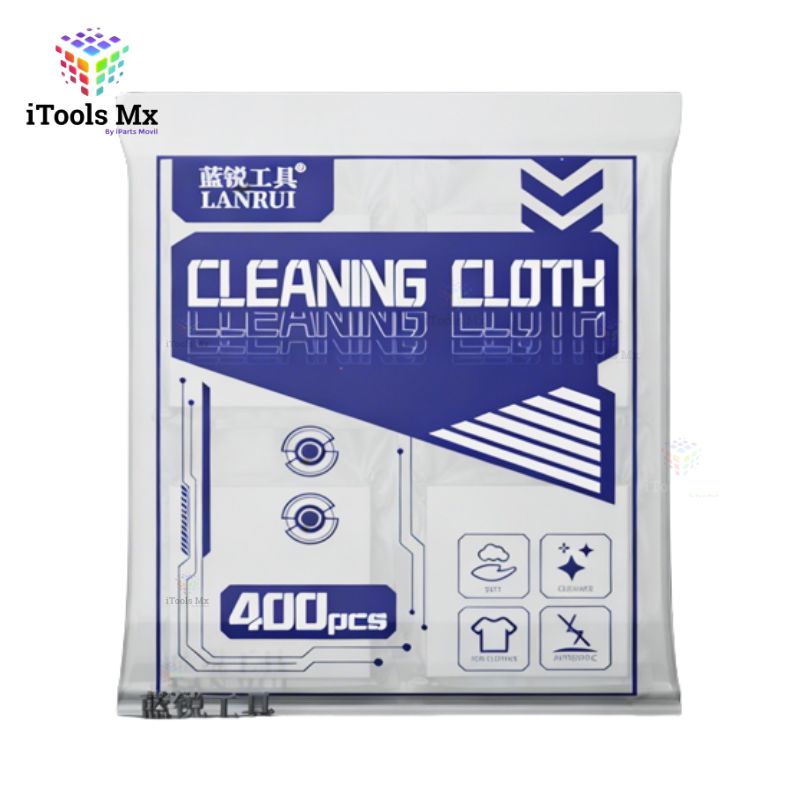 PAQUETE DE TOALLAS LANRUI DE 400 PIEZAS PARA LIMPIAR PANTALLAS