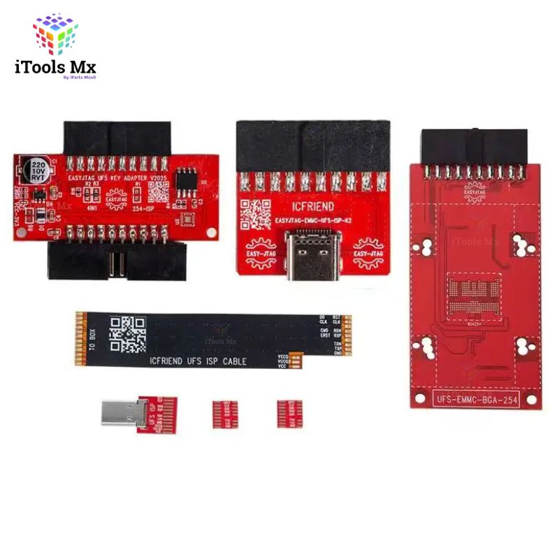 KIT ADAPTADOR MIPI COMPATIBLE CON EASY JTAG BGA254 ISP
