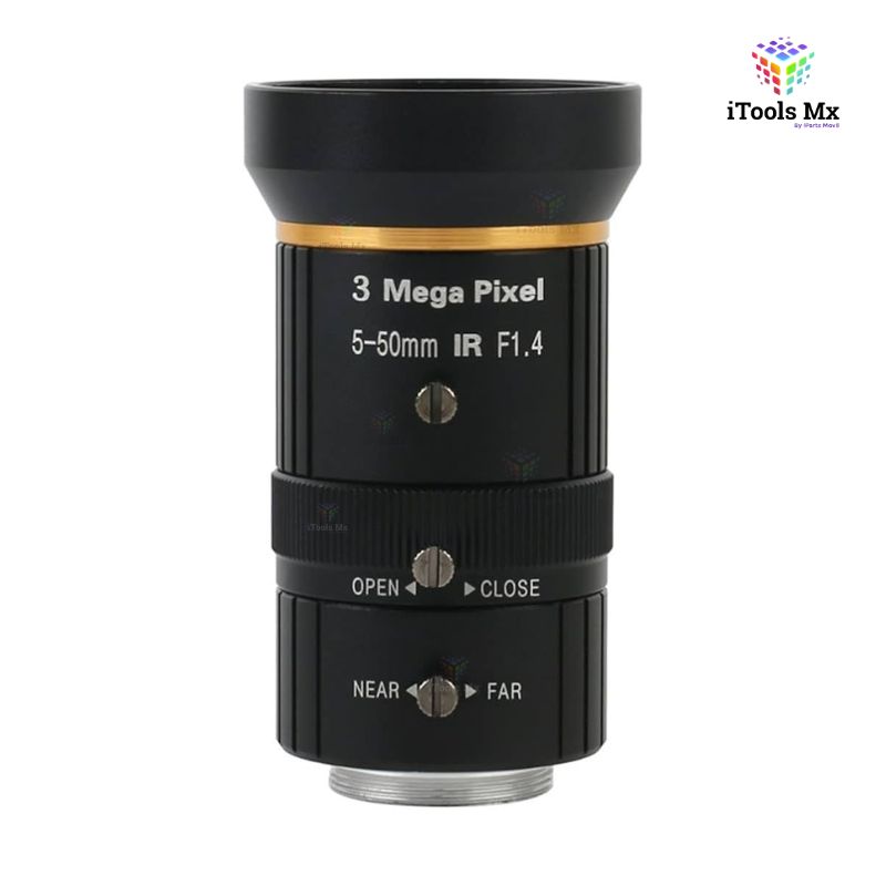 LENTE PARA CAMARA DE MICROSCOPIO DE 5-50mm