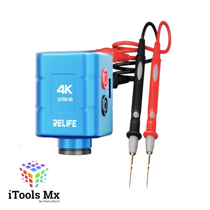 CAMARA PARA MICROSCOPIO 4K CON MULTIMETRO MULTIFUNCIONAL RELIFE MC2