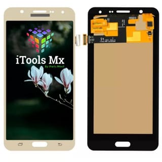 LCD Y TOUCH SAMSUNG J7 J700 DORADA GENERICA