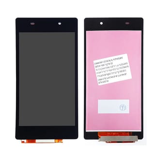 LCD Y TOUCH SONY Z2 - D6503 NEGRA CON MARCO