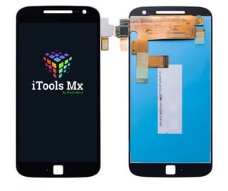 LCD Y TOUCH MOTO G4 PLUS NEGRO