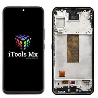 LCD Y TOUCH SAMSUNG A54 OLED CON MARCO PEQUEÑO