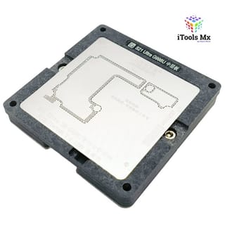 BASE CON STENCIL PARA INTERPOSER PARA SAMSUNG S21 ULTRA AMAOE