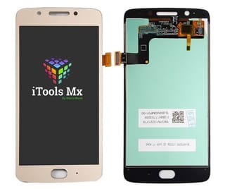 LCD Y TOUCH MOTO G5 DORADO