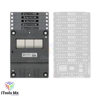 BASE MAGNETICA CON STENCIL REBALLING CPU-WIFI AMAOE IPHONE 7-16 PRO MAX