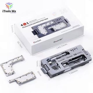 ISOCKET 4 EN 1 DE IPHONE 16 -16 PRO -16 PRO MAX - 16 PLUS