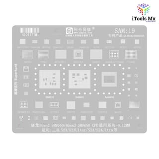 STENCIL AMAOE PARA SAMSUNG S23 ULTRA Y S24 ULTRA