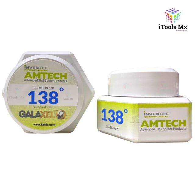 SOLDADURA EN PASTA AMTECH 138 GRADOS