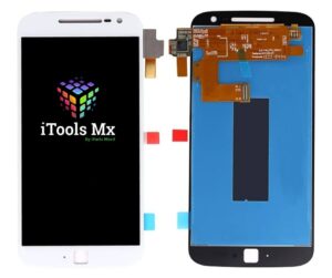LCD Y TOUCH MOTO G4 PLUS BLANCO