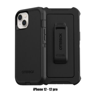 OTTER BOX IPHONE 12 – IPHONE 12 PRO NEGRO DEFENDER