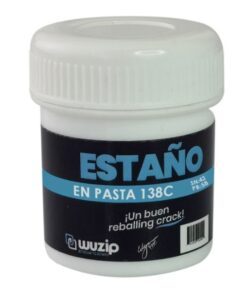 SOLDADURA EN PASTA DE 138 GRADOS DE 40g WUZIP