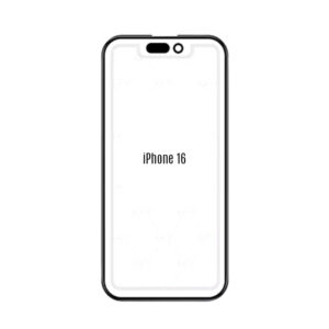 CRISTAL CON OCA IPHONE 16 SIN MARCO