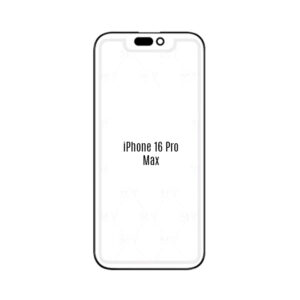 CRISTAL CON OCA IPHONE 16 PRO MAX SIN MARCO