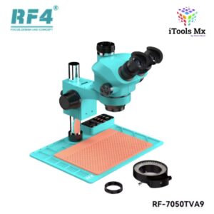 MICROSCOPIO TRINOCULAR CON INTERFAZ USB RF4 RF-7050TVA9
