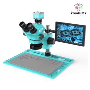 MICROSCOPIO TRINOCULAR CON CAMARA Y PANTALLA RF4 RF7050TVD2-2KC2-X101