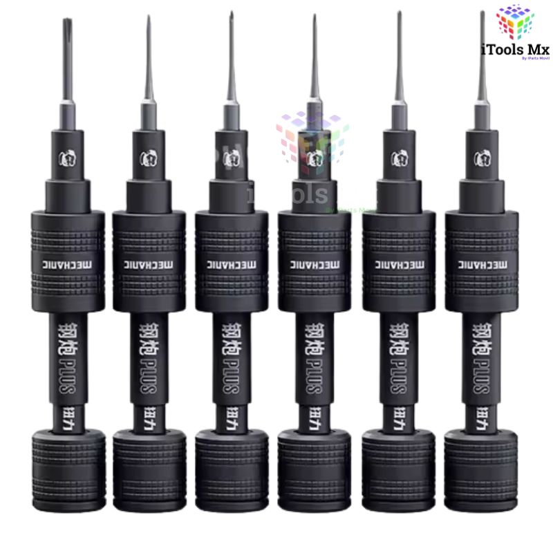 KIT DE DESARMADORES MAGNETICOS MECHANIC MORTAR PLUS