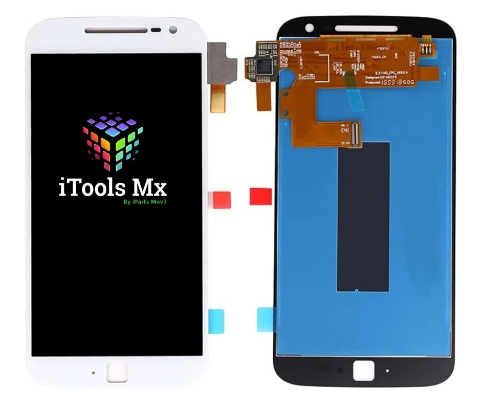 LCD Y TOUCH MOTO G4 PLUS BLANCO
