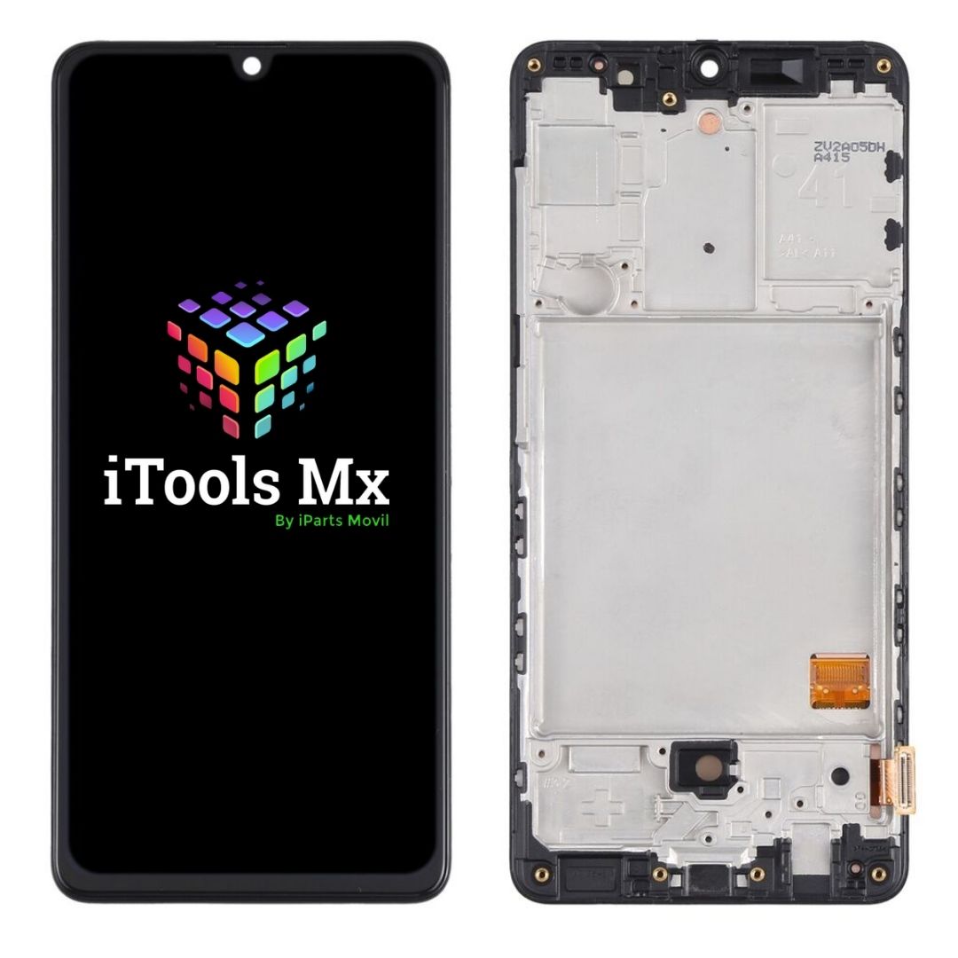 LCD Y TOUCH SAMSUNG A41 CON MARCO ORIGINAL