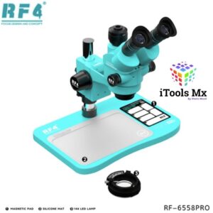 MICROSCOPIO TRINOCULAR RF4 RF-6558 PRO