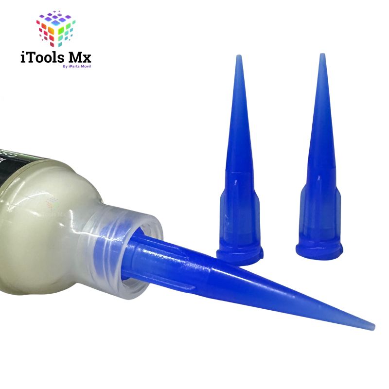 PAQUETE DE 100 PIEZAS DE BOQUILLA DISPENSADORA DE PEGAMENTO LANRUI