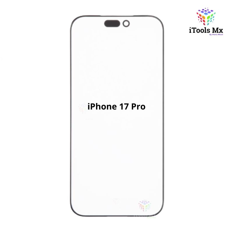 CRISTAL CON OCA IPHONE 17 PRO SIN MARCO