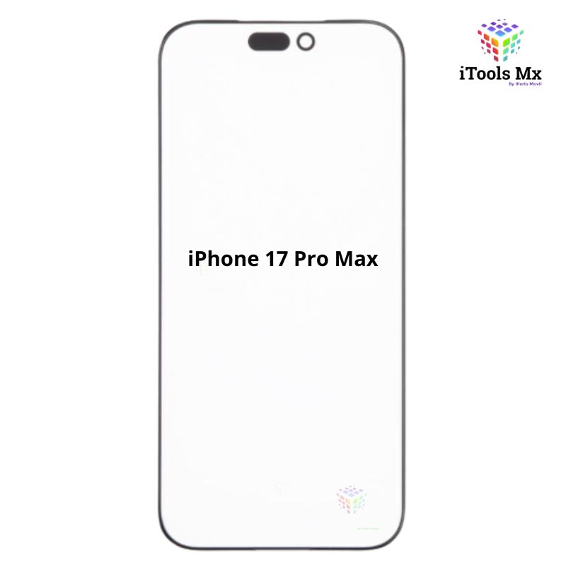 CRISTAL CON OCA IPHONE 17 PRO MAX SIN MARCO