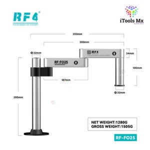 BRAZO UNIVERSAL PARA MICROSCOPIO RF4 RF-F025