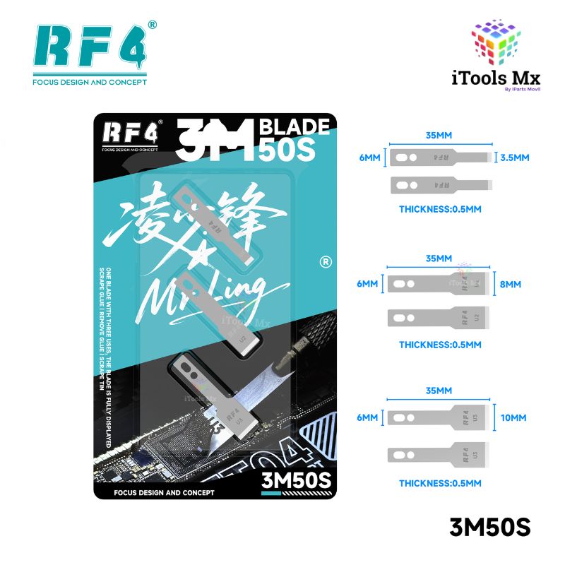 CUCHILLA REMOVEDORA DE PEGAMENTO RF4 3M50S