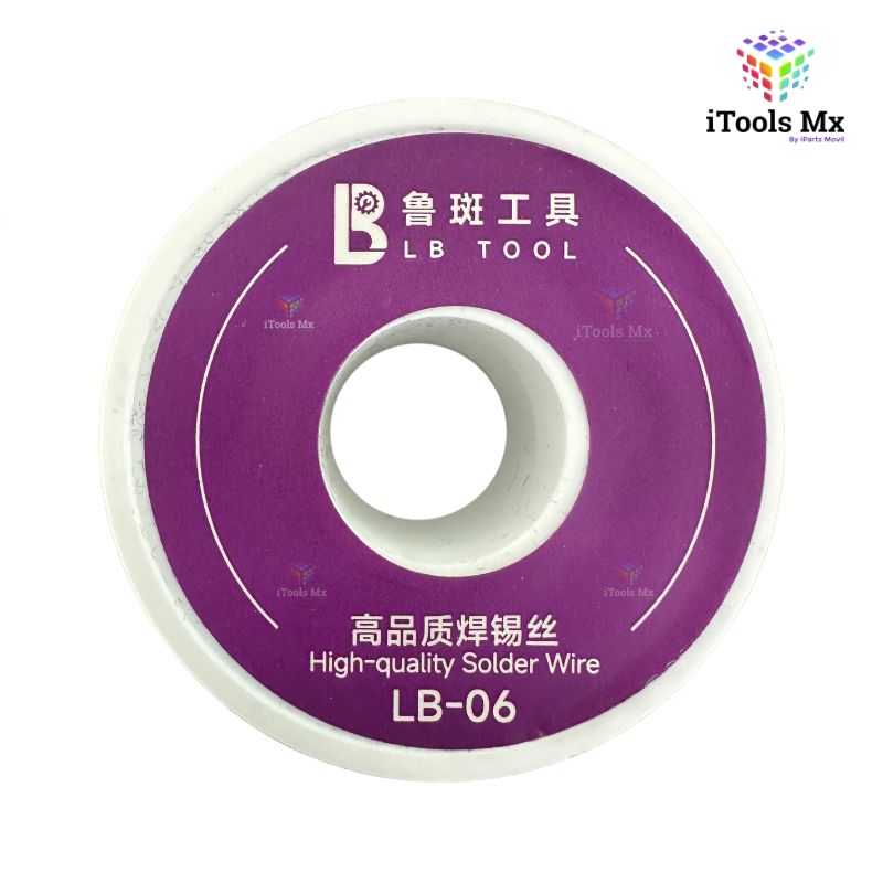 SOLDADURA DE ALAMBRE LB-TOOL LB-06 183° 50g 0.6mm