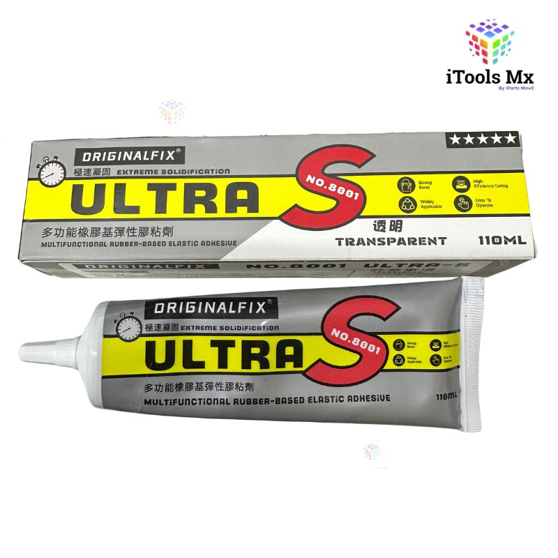 PEGAMENTO TRANSPARENTE ORIGINALFIX NO.8001 ULTRA-S 110ML
