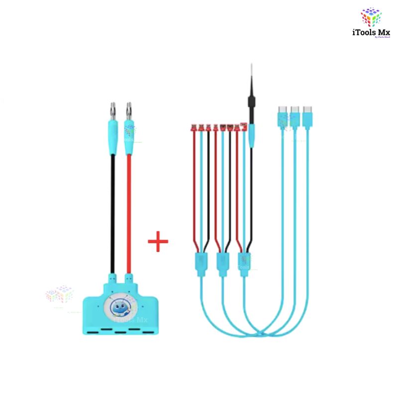 CABLES DE ARRANQUE MA ANT KJ-01 - KJ-02 PARA IPHONE 5 AL 15 PRO MAX