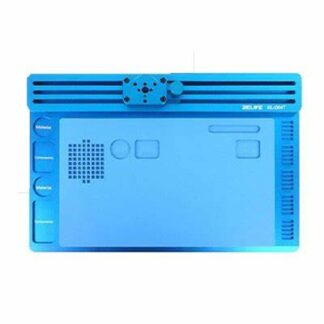 TAPETE METALICO NEGRO PARA MICROSCOPIO ORBITAL SS-004T