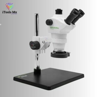 MICROSCOPIO TRINOCULAR SERVICELL SVA-85 8-50X BLANCO