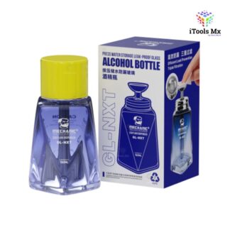 DISPENSADOR DE ALCOHOL DE VIDRIO MECHANIC GL-NXT